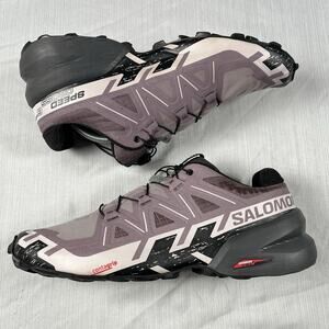 Solomon Speed Cross 6 Women’s Size 11 Trail Shoes Purple Running Sneakers 417632